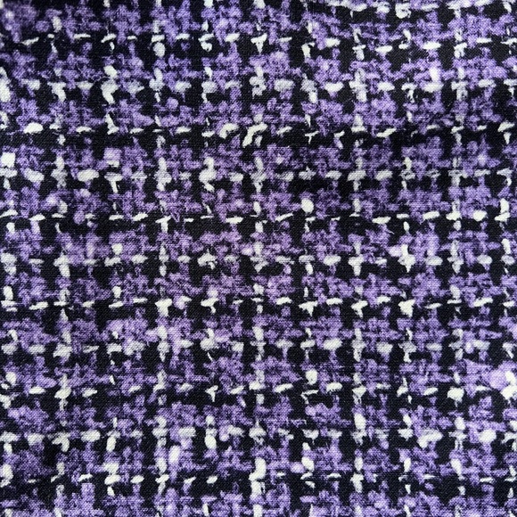 Michael Kors Collection wool print mini skirt with slit - Picture 4 of 4